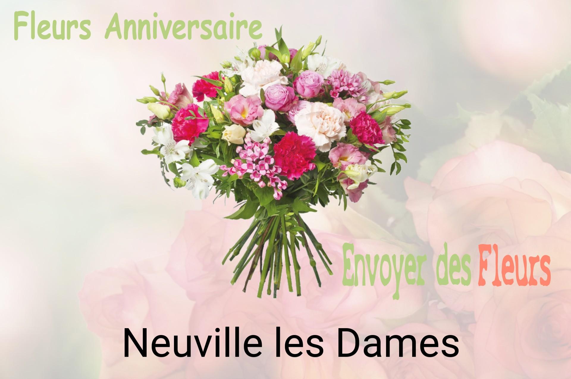 Bouquet de fleurs d’anniversaire livré à Neuville-les-Dames