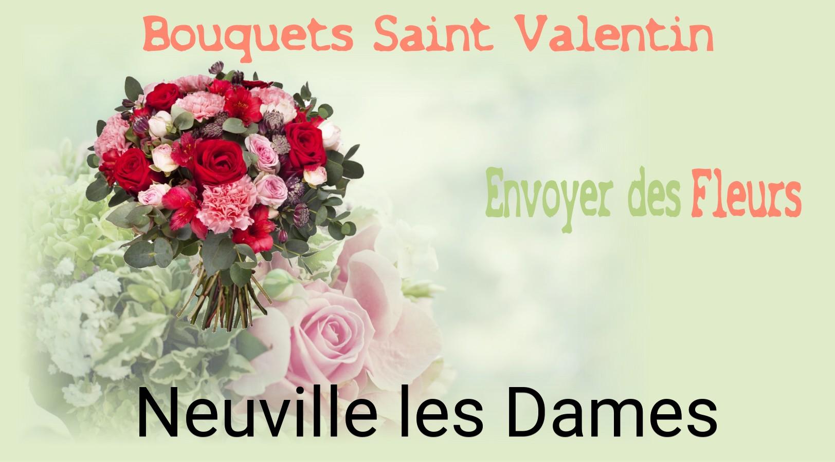 Roses de Saint-Valentin livrées à Neuville-les-Dames